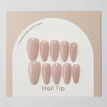 Qfdian 10PCS Handmade Press on Nails Reusable Adhesive False Nails Fake Nails Wearwable Manicure Art Finger Tips Decoration Fashionista
